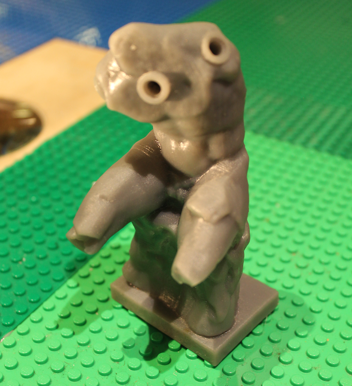 Belvedere Torso, combined with LEGOs
