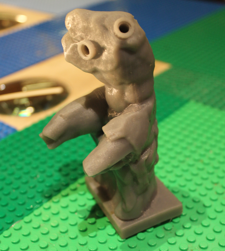 Belvedere Torso, combined with LEGOs