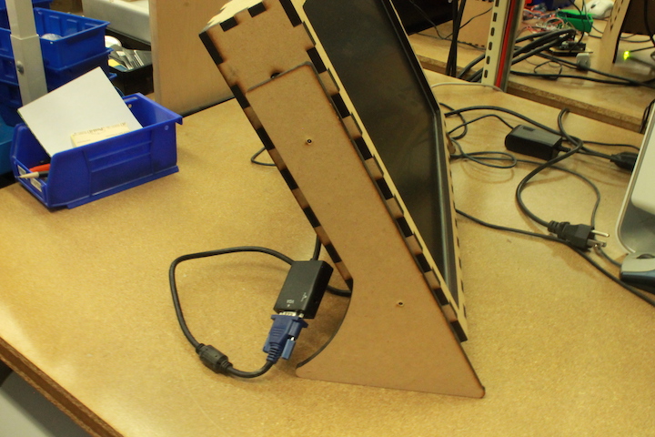 Tabletop mount.